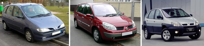 Renault Scenic Roof Racks vehicle image